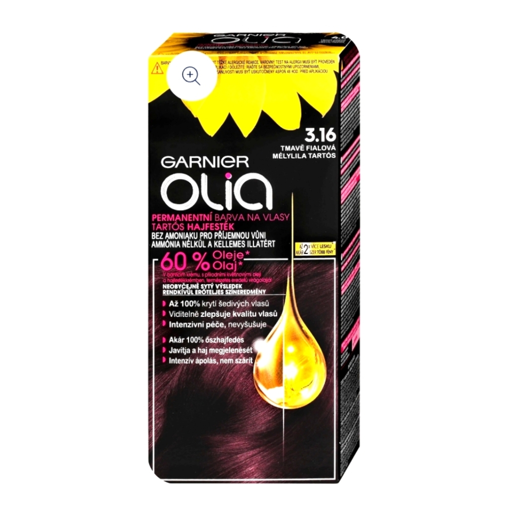 🆕️💟L'Oreal💟 Garnier Olia 3.16 Dark Purple Hair Color💇🏽‍♀️💜